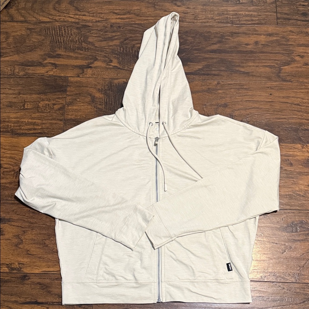 DKNY Off-White Women's Hoodie Sweater